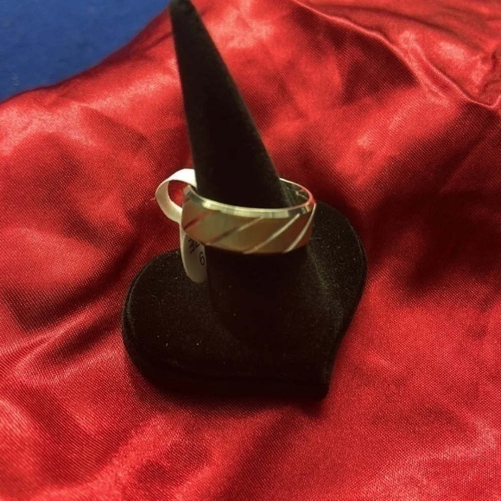 Men Wedding Band Ring Line Groove Brush Male Style Design from sizes 7…‎